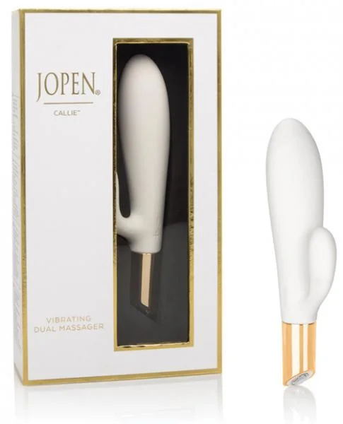 Callie Vibrating Dual Massager White