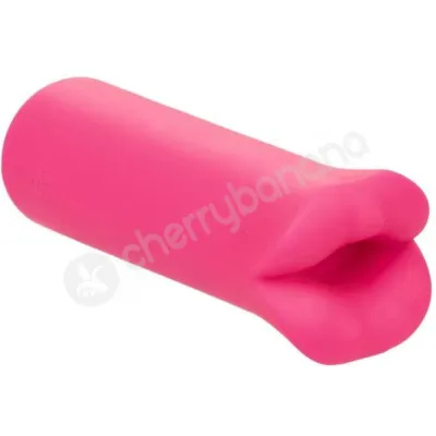 Kyst Lips Pink Ultra Plush Liquid Silicone Clit Vibrator