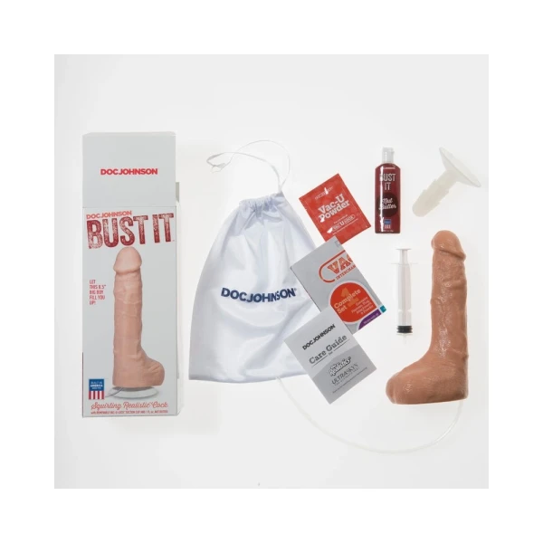BUST IT Squirting Realistic Dildo