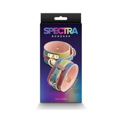 Restraints Spectra Bondage Ankle Cuff Rainbow