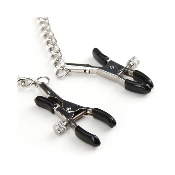 Lux Fetish Collar And Nipple Clips