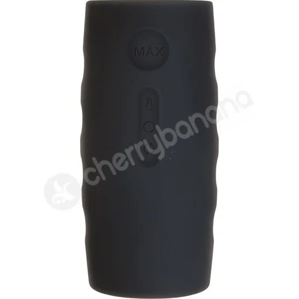 Zero Tolerance Thump & Grind Black Thumping Heating Vibrating Penis Stroker