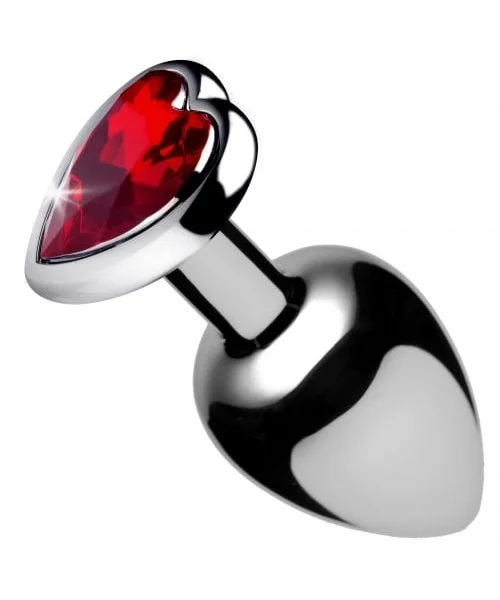 Red Heart Gem - Anal Plug