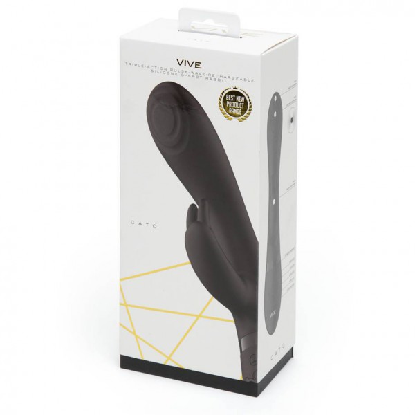 Cato Rechargeable Pulsating G-Spot Rabbit Vibrator