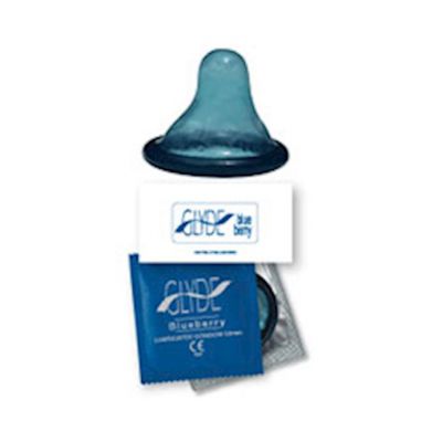 Glyde Ultra Blue Blueberry 100 Bulk Pack Blue