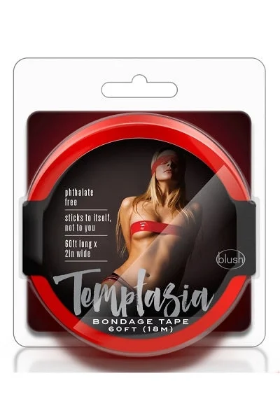 Blush Temptasia Red Bondage Tape 60 Feet