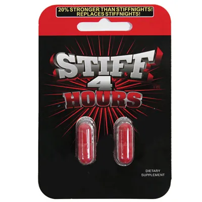 Stiff 4 Hours 2 Pills Per Card 24 DP
