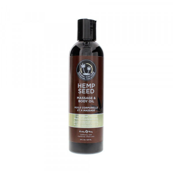 Earthly Body Massage Oil Cucumber Melon 8oz