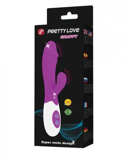 Pretty Love Snappy Purple Rabbit Vibrator — image 7 of 8