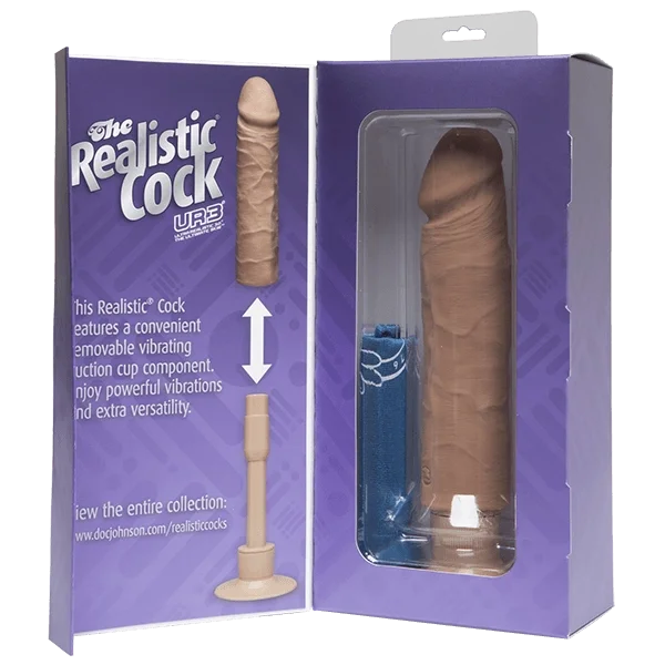 Realistic Cock - UR3 Vibrating 8in