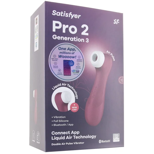 Satisfyer Pro 2 Gen 3 Double Air Pulse App Vibe