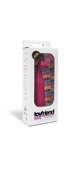 Toyfriend Bubbly Silicone Vibrator Waterproof Magenta