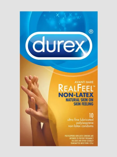 Durex Avanti Bare Real Feel Non-Latex Condoms 10 Pack