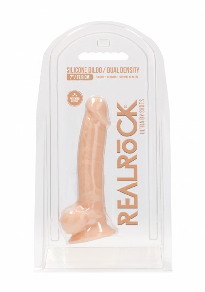 7'' Silicone Cock + Balls