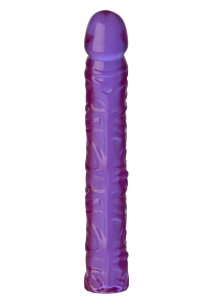Crystal Jellies Classic Dong 10 Inch - Clear