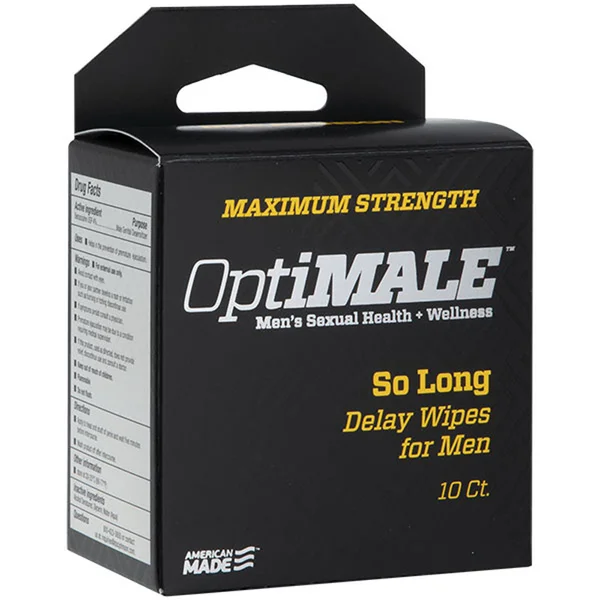 Optimale So Long Delay Wipes For Men 10 Ct — image 5 of 7