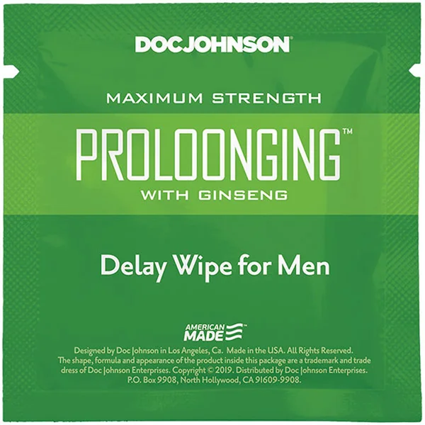 Proloonging With Ginseng Delay Wipes For Men 10 Pack — image 15 of 16