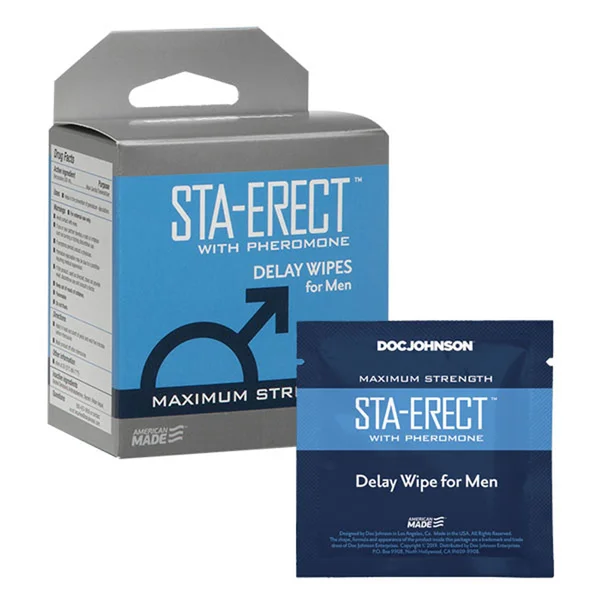 Sta-erect With Pheromone Delay Wipes For Men 10 Pack — image 14 of 14
