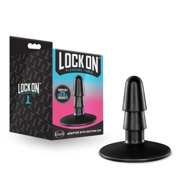 Lock On - Adapter With Suction Cup - Black — image 17 of 17