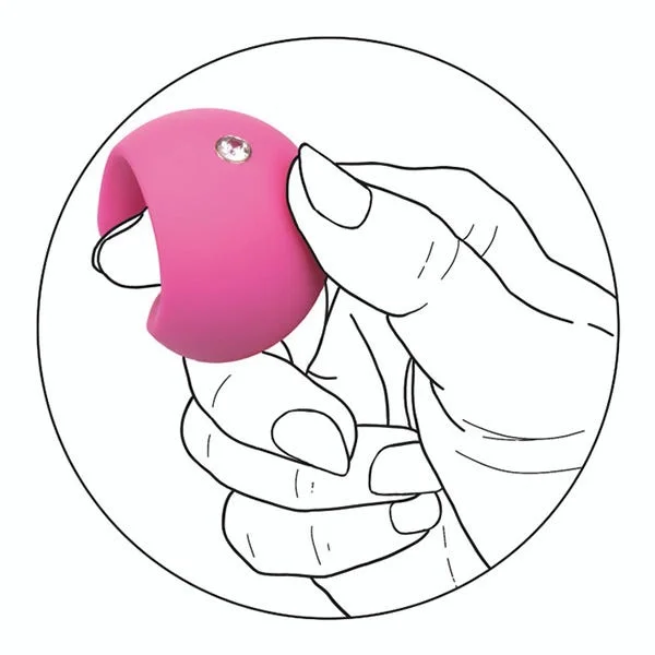 LuvMor Os Vibrator with Crystal Control Button