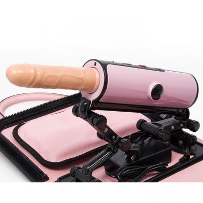 Bondara Full Throttle Pink Sex Machine with Dildo 5 5 Inch