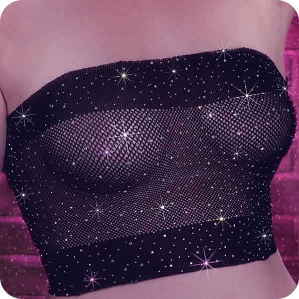 Radiance Bandeau Top - Plus Size