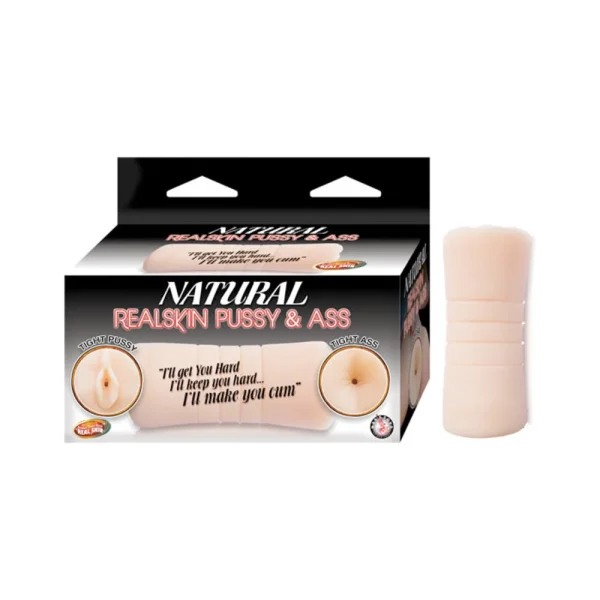 Natural Realskin Pussy & Ass Beige Stroker — image 4 of 5