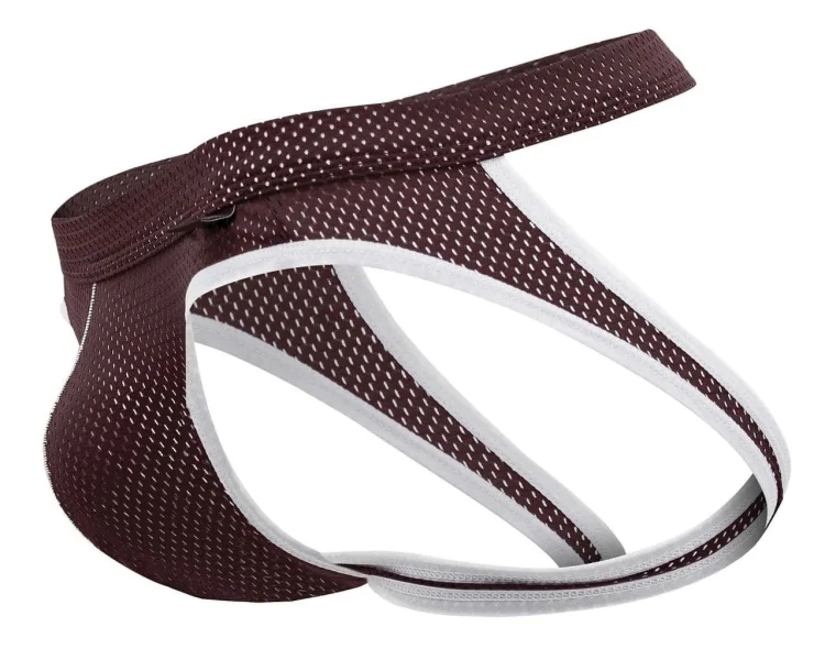 Sport Mesh Sport Jock - Large-x-Large - Burgundy