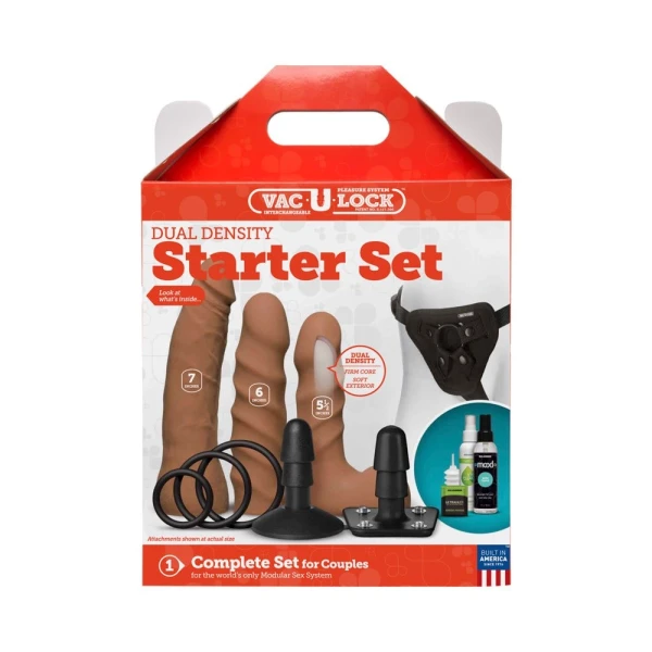 Vac-u-lock - Dual Density Starter Set Caramel
