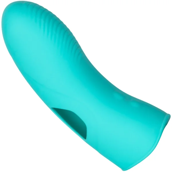 Mini Marvels Marvelous Tickler Silicone Rechargeable Finger Vibrator By CalExotics