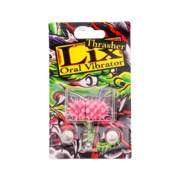 Lix Vibrating Tounge Ring Pierced Gitd Pink (stainless Steel) — image 5 of 5