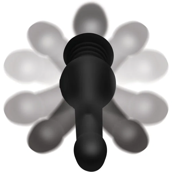 INMI Sex Shaker Shaking Silicone Rechargeable Stimulator - Black
