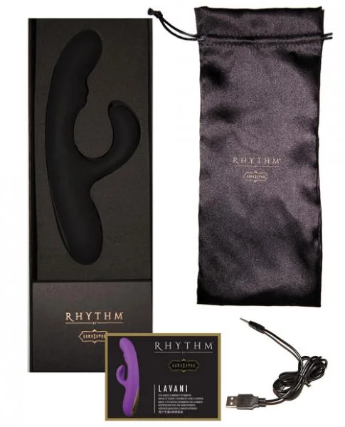 Rhythm Lavani Black Rabbit Vibrator — image 5 of 6