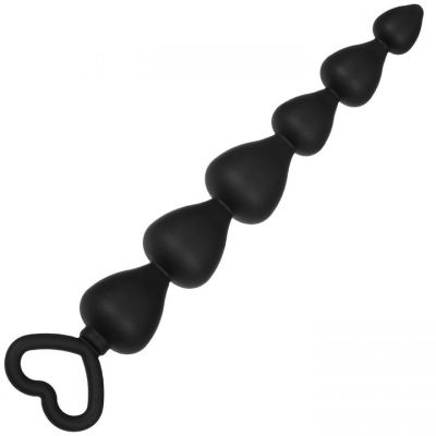 Deep Love Silicone Anal Beads 6 8 Inch