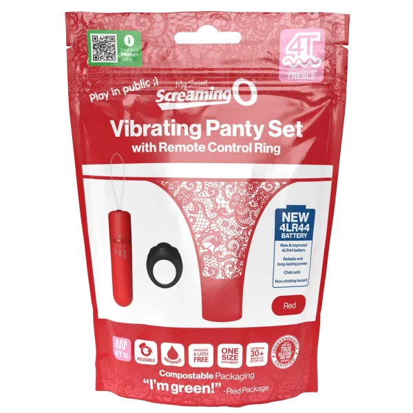 My Secret Treble Remote Panty Vibe Set