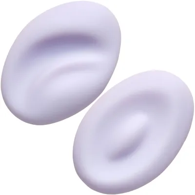 Whim Soft Squishy Silicone Masturbation Grinder by Pelle Set of 2 Periwinkle