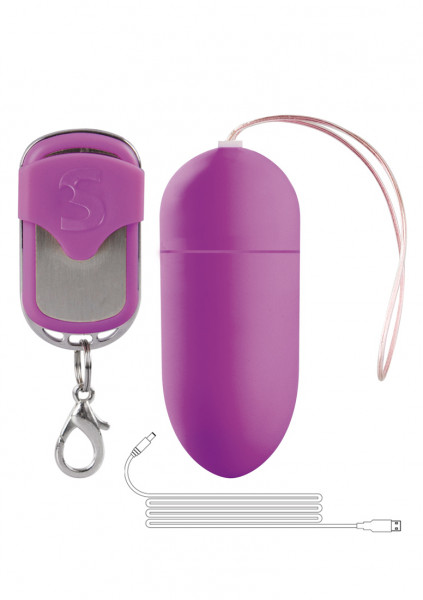 Rechargeable Vibrating Egg - Purple - What Are Vibrating Love Eggs