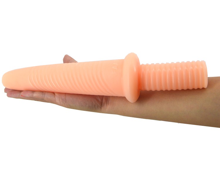 12'' Screw Dildo + Handle