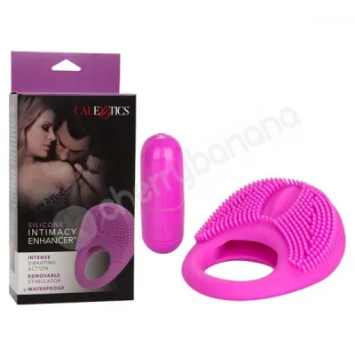 Purple Silicone Intimacy Enhancer Cock Ring