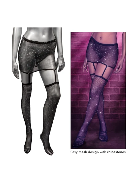 Radiance One Piece Garter Skirt with Thigh Highs