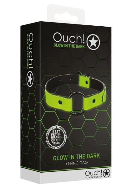 Ouch! Glow in the Dark O-Ring Gag