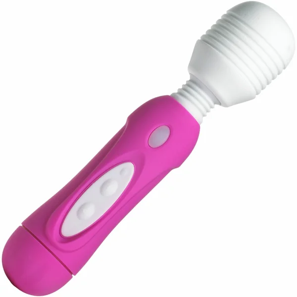 Mystic Powerful Vibrating Silicone Wand - Pink