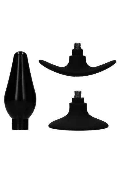 Mood Naughty 2 Large Silicone Butt Plug by Doc Johnson - Blue