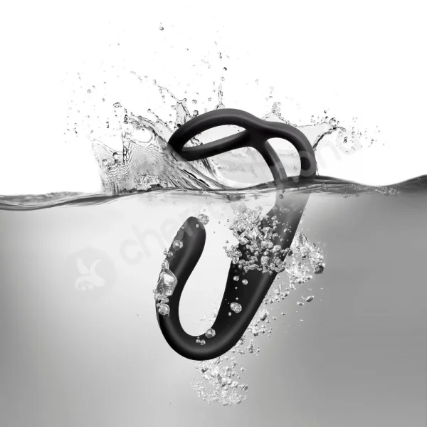 Rocks Off The-Vibe Black Multi-Function Flexible Couples Sex Toy With Remote