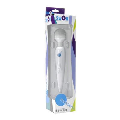 Swon Usb Rechargeable Wand Massager White