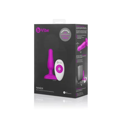 Bvibe Novice Remote Control Plug Fuchsia 4 Inch