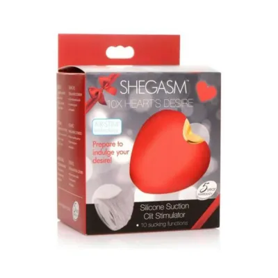 Shegasm 10x Hearts Desire Red