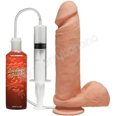 The D Perfect D Squirting 8 Realistic Dildo With Splooge Juice