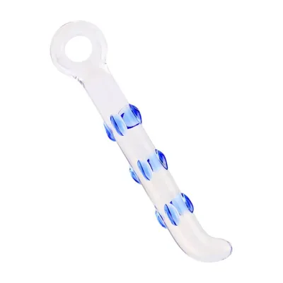 Lucent Spire Beaded Glass Massager
