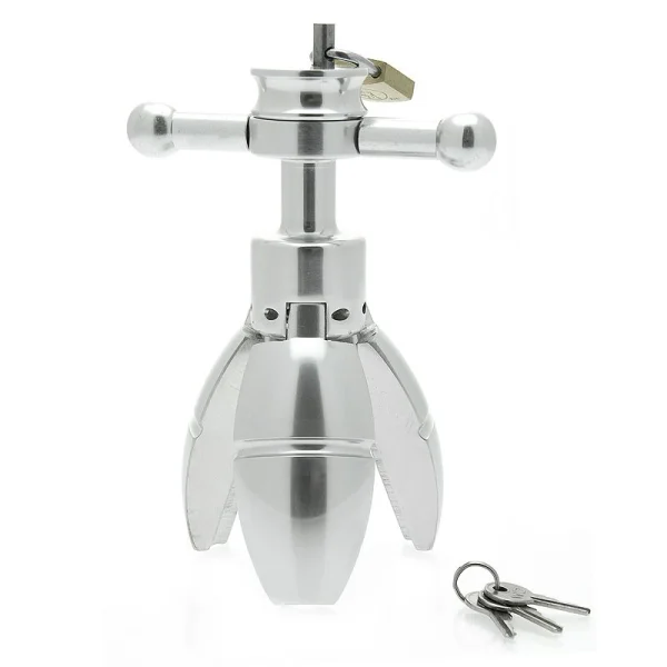 Trillium Steel Locking Anal Plug — image 4 of 4